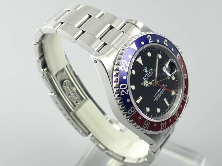 ロレックス GMTマスター Ref.16700 ブラック文字盤 中古 gmt-master-181 オイスターブレスレット
