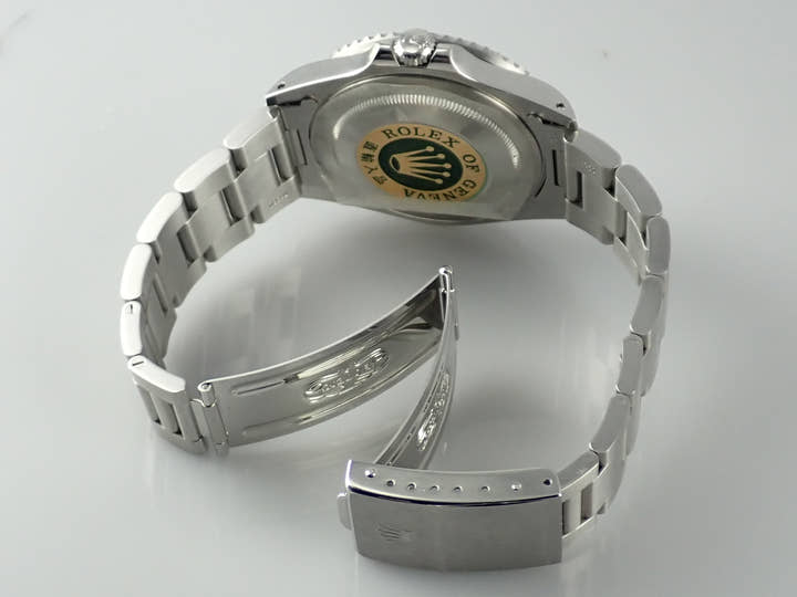 ロレックス GMTマスター Ref.16700 ブラック文字盤 中古 gmt-master-185 オイスターブレスレット