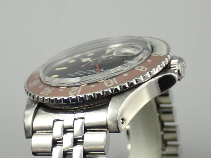 ロレックス GMTマスター Ref.1675 ステンレススチール ブラック文字盤 ジュビリーブレスレット 中古 M559CZ1H