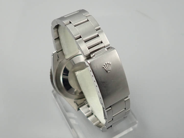 ロレックス GMTマスター Ref.16750 ブラック文字盤 中古 gmt-master-191 オイスターブレスレット