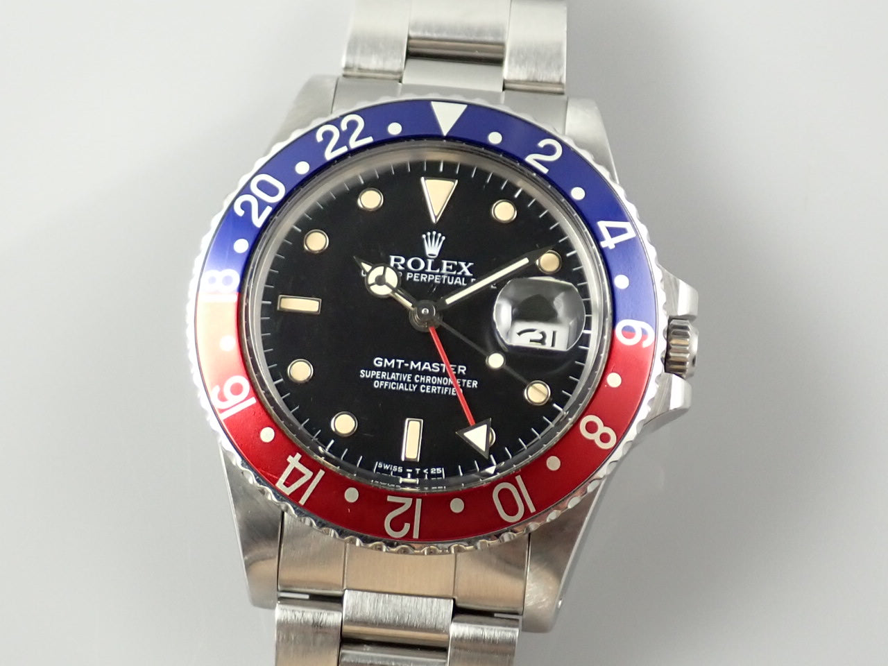 Rolex GMT Master Red and Blue Bezel