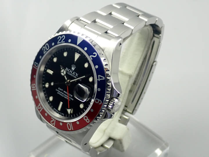 ロレックス GMTマスター Ref.16700 ブラック文字盤 中古 gmt-master-193 オイスターブレスレット