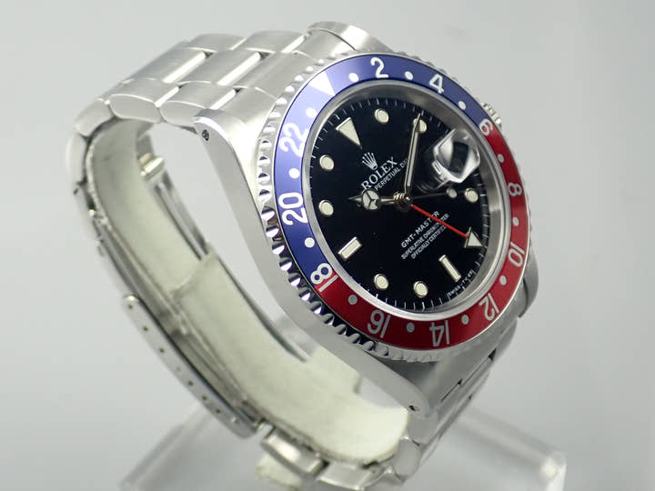 ロレックス GMTマスター Ref.16700 ブラック文字盤 中古 gmt-master-193 オイスターブレスレット