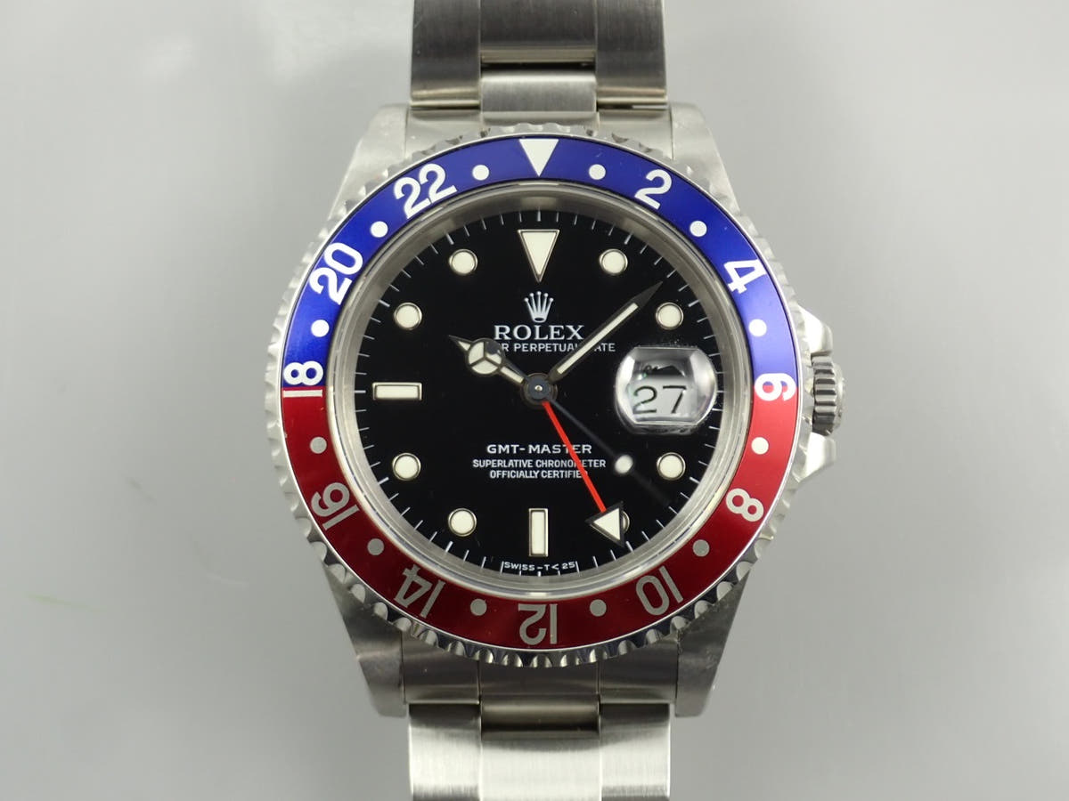 ロレックス GMTマスター Ref.16700 ブラック文字盤 中古 HCFA3A87