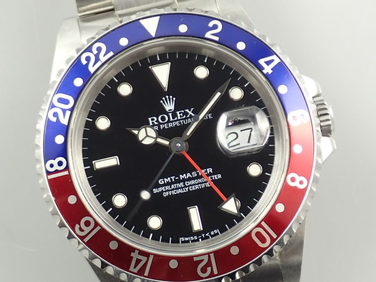 ロレックス GMTマスター Ref.16700 ブラック文字盤 中古 HCFA3A87