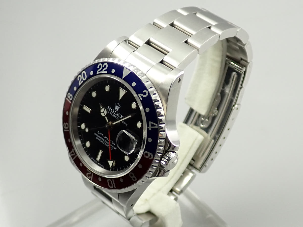 ロレックス GMTマスター Ref.16700 ブラック文字盤 中古 HCFA3A87
