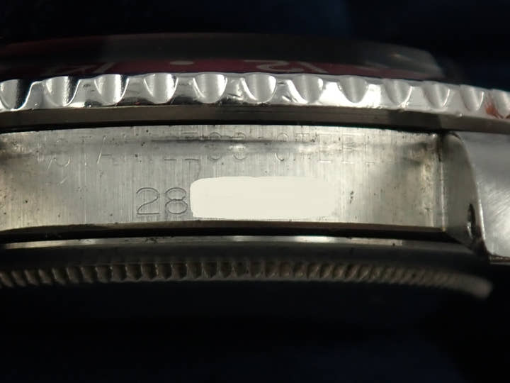 ロレックス GMTマスター Ref.1675 ブラック文字盤 中古 gmt-master-194 オイスターブレスレット