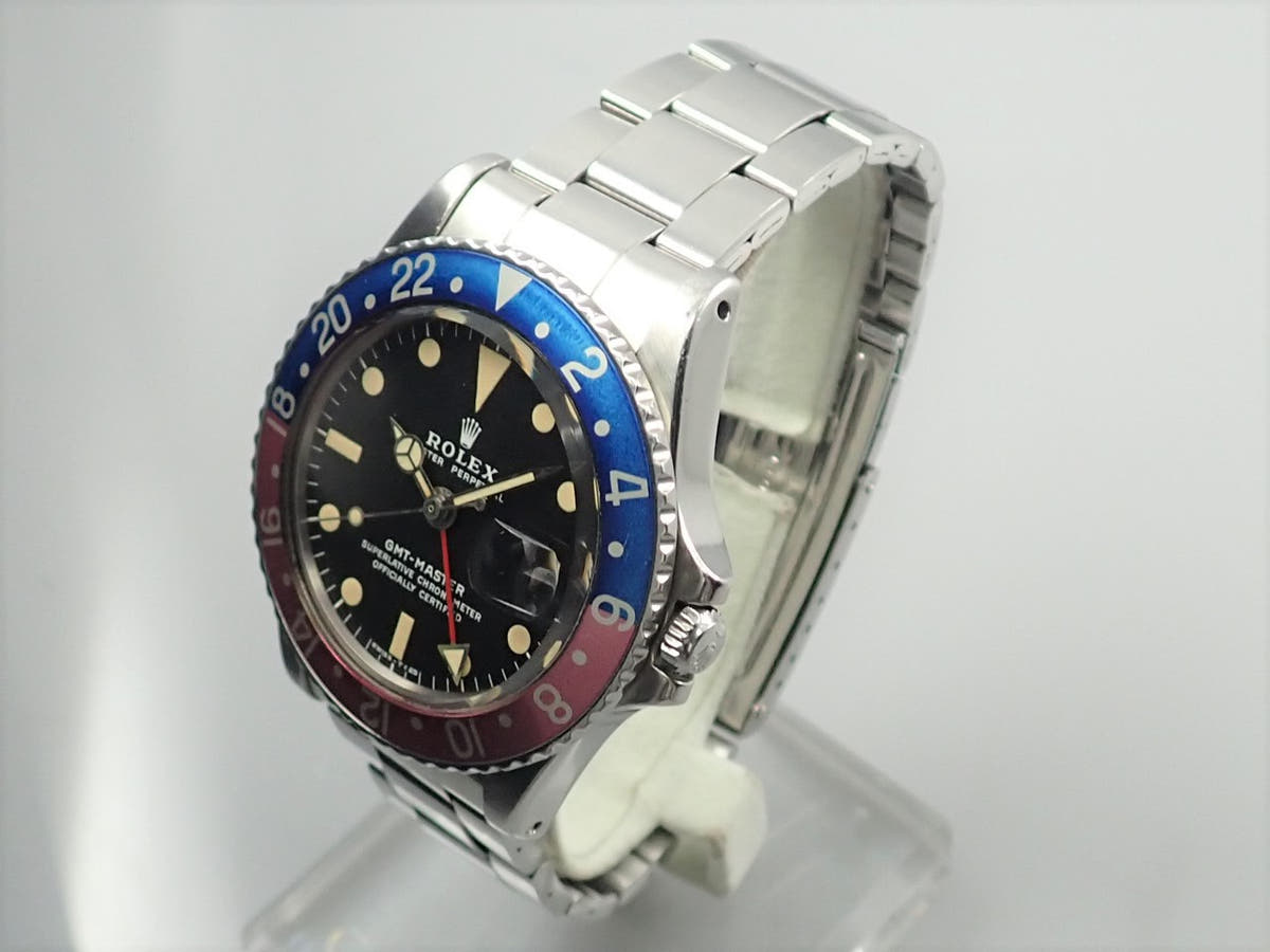 ロレックス GMTマスター Ref.1675 ブラック文字盤 中古 gmt-master-194