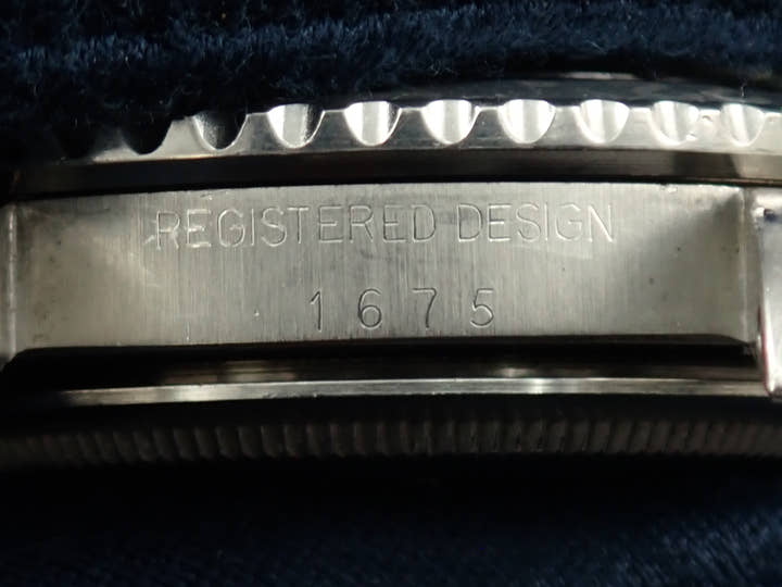 ロレックス GMTマスター Ref.1675 ステンレススチール ブラック文字盤 オイスターブレスレット