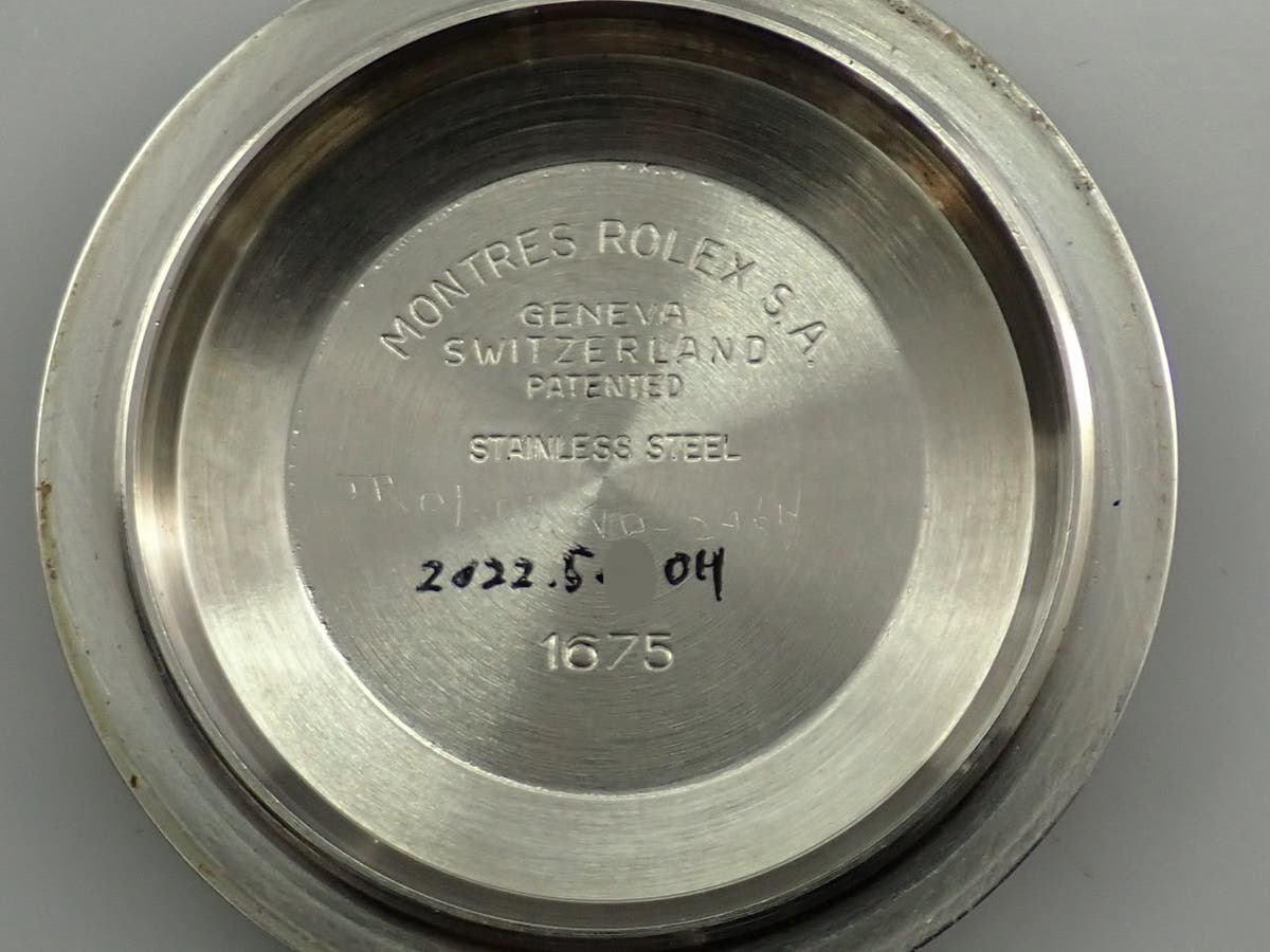 ロレックス GMTマスター Ref.1675 ブラック文字盤 中古 42582AAY