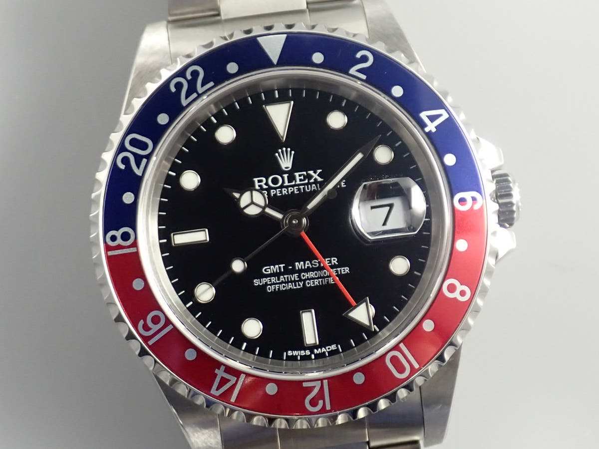ロレックス GMTマスター Ref.16700 ブラック文字盤 中古 PTC2Z8ZV