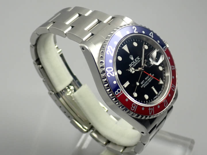 ロレックス GMTマスター Ref.16700 ステンレススチール ブラック文字盤 オイスターブレスレット