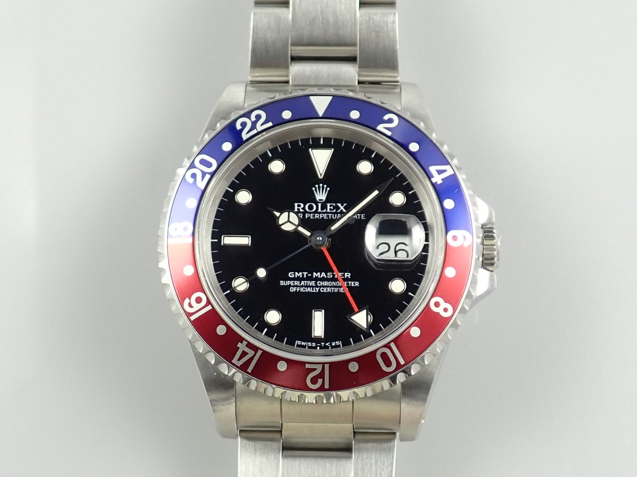 Rolex GMT Master Red and Blue Bezel E Series &lt;Warranty, Box, etc.&gt;