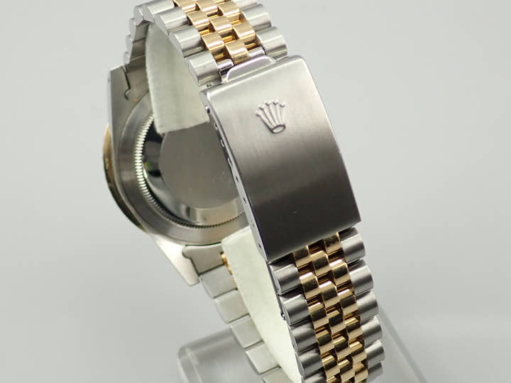 ロレックス GMTマスター Ref.16753 ステンレススチール/イエローゴールド ブラック文字盤 ジュビリーブレスレット 中古 8A9811HU