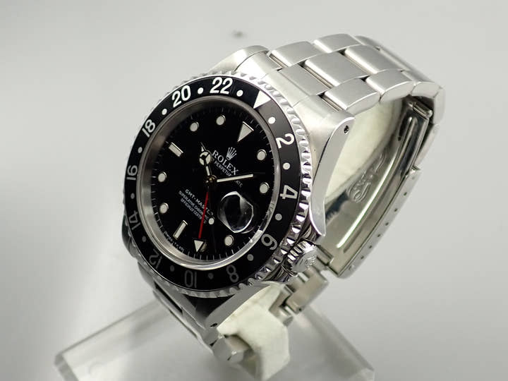Rolex GMT-Master Ref. 16700 Stainless Steel Black Dial Oyster Bracelet