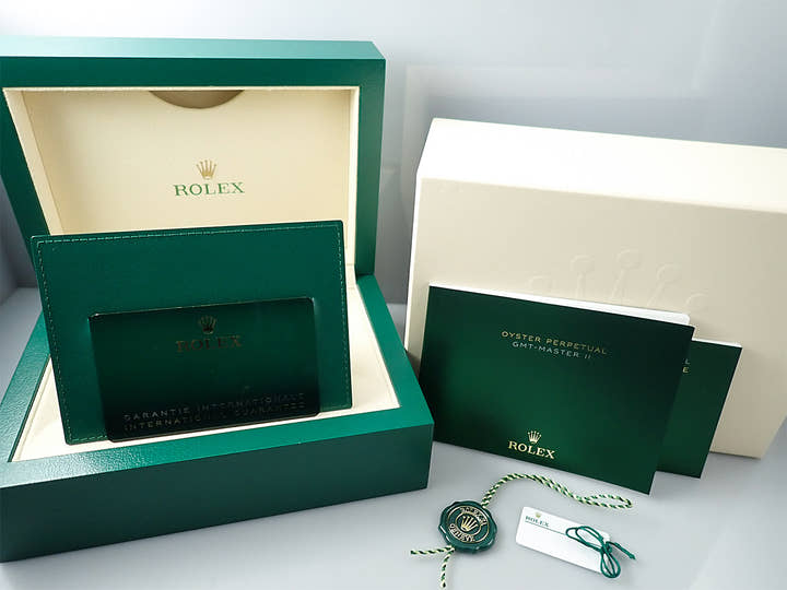 Rolex GMT-Master II Ref. 126713GRNR Stainless Steel/Yellow Gold Black Dial Jubilee Bracelet