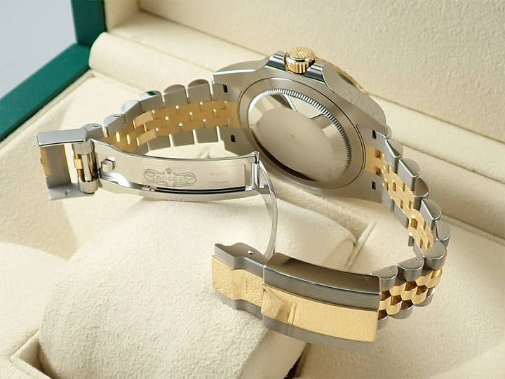 ロレックス GMTマスターII Ref.126713GRNR ステンレススチール/イエローゴールド ブラック文字盤 ジュビリーブレスレット