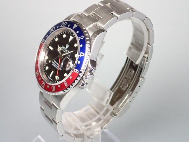 Rolex GMT Master II Red and Blue Bezel F Ref.16710