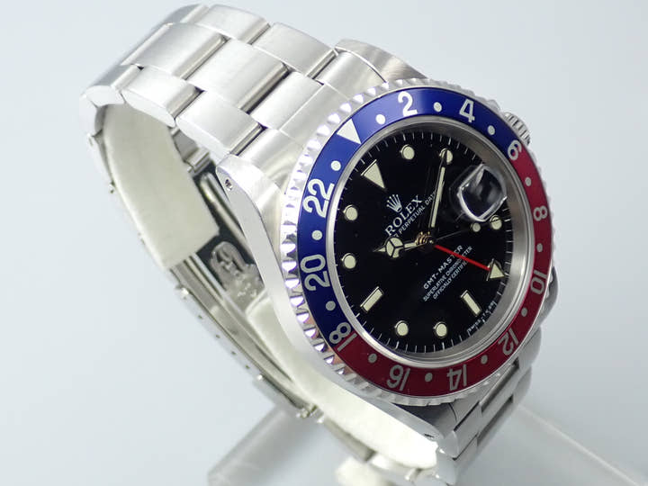 ロレックス GMTマスター Ref.16700 ステンレススチール ブラック文字盤 オイスターブレスレット