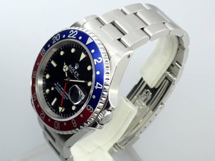 ロレックス GMTマスター Ref.16700 ステンレススチール ブラック文字盤 オイスターブレスレット