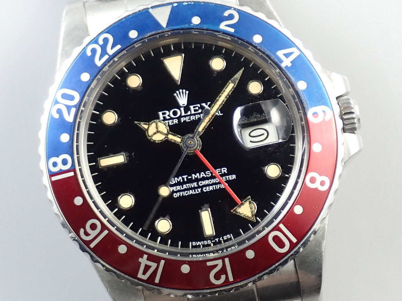 Rolex GMT Master Ref.16750 SS Black Dial