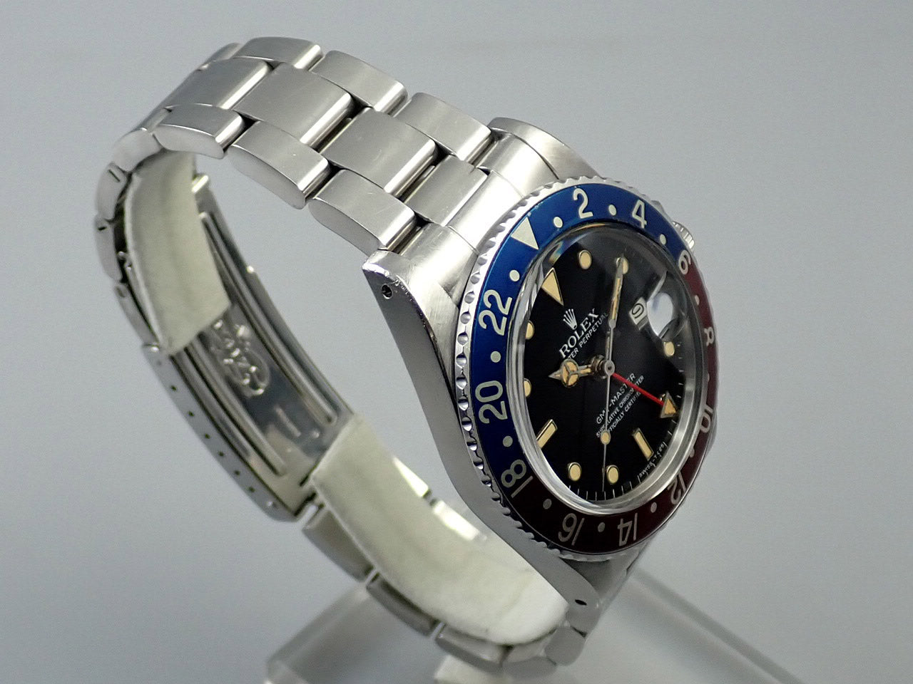 Rolex GMT Master Ref.16750 SS Black Dial