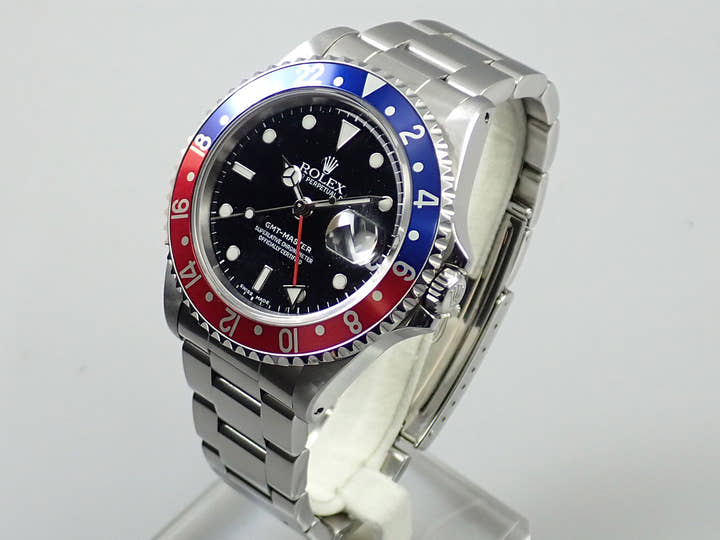 ロレックス GMTマスター Ref.16700 ステンレススチール ブラック文字盤 オイスターブレスレット