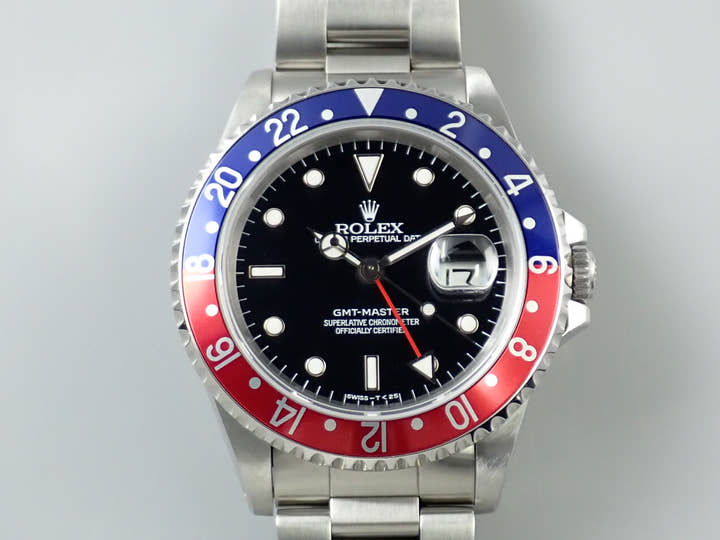 ロレックス GMTマスター Ref.16700 ステンレススチール ブラック文字盤 オイスターブレスレット