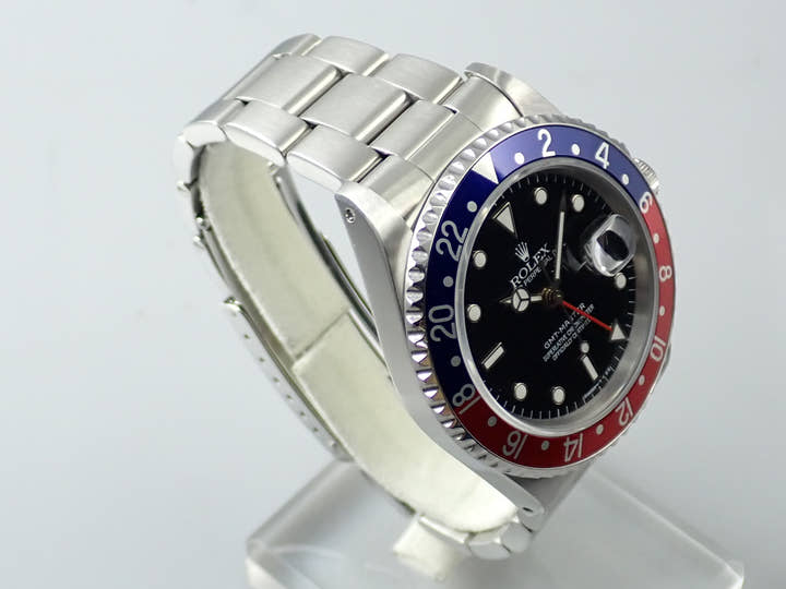 ロレックス GMTマスター Ref.16700 ステンレススチール ブラック文字盤 オイスターブレスレット