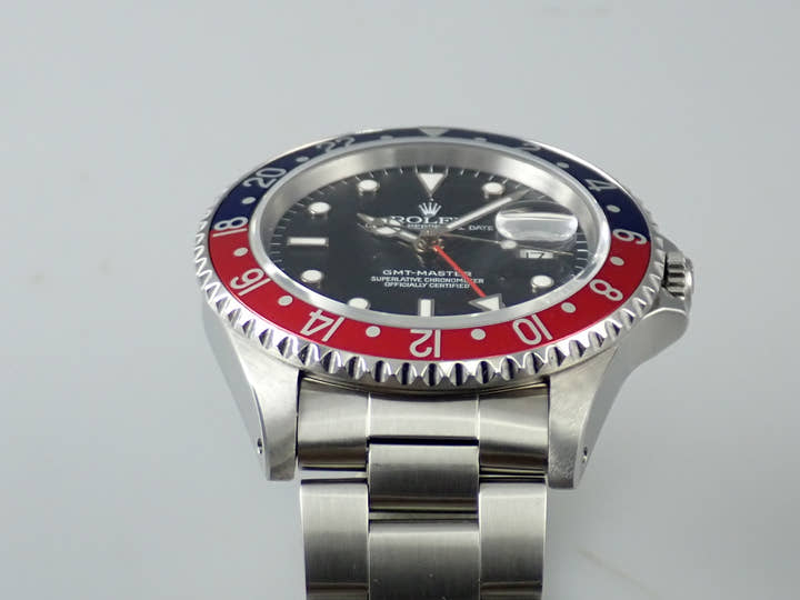 ロレックス GMTマスター Ref.16700 ステンレススチール ブラック文字盤 オイスターブレスレット