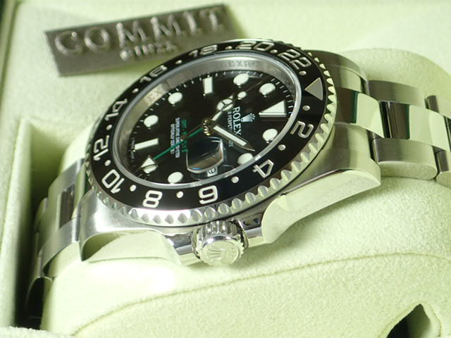 Rolex GMT Master II Black Bezel G Series