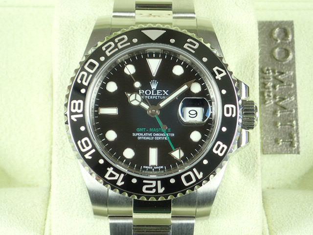 Rolex GMT Master II Black Bezel G Series