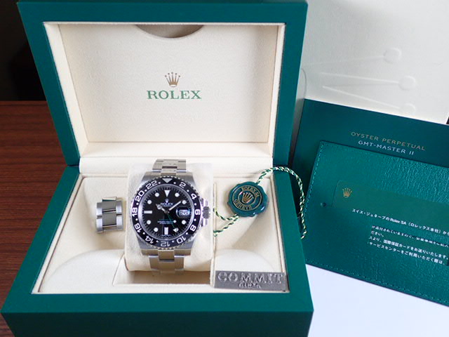 Rolex GMT Master II Black Bezel Random [Unused] Ref.116710LN