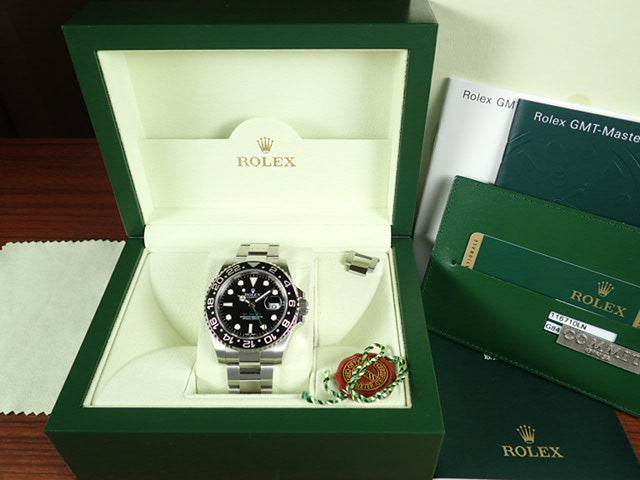 Rolex GMT Master II Black Bezel G Series