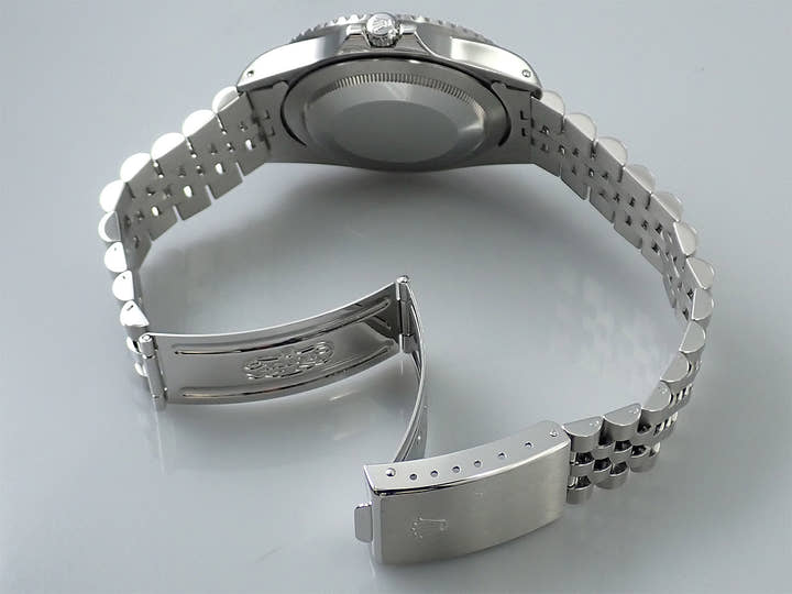 ロレックス GMTマスター Ref.1675 ステンレススチール ブラック文字盤 ジュビリーブレスレット 美品 9Z65701L