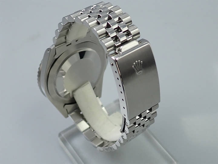 ロレックス GMTマスター Ref.1675 ステンレススチール ブラック文字盤 ジュビリーブレスレット 美品 9Z65701L
