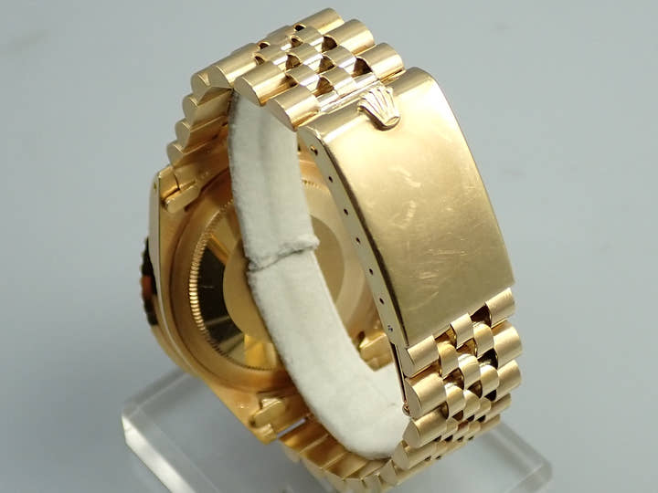 ロレックス GMTマスター Ref.1675/8 イエローゴールド ブラウン文字盤 ジュビリーブレスレット 中古 384M2331