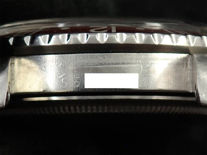 ロレックス GMTマスター Ref.1675 ステンレススチール ブラック文字盤 オイスターブレスレット