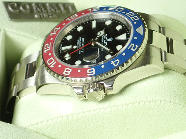 Rolex GMT Master II Red and Blue Bezel Random Ref.116719BLRO