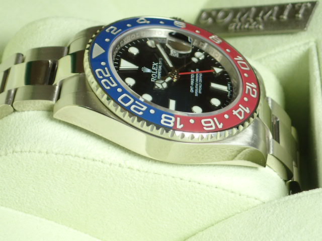 Rolex GMT Master II Red and Blue Bezel Random Ref.116719BLRO