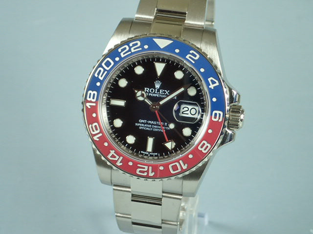 Rolex GMT Master II Red and Blue Bezel Random Ref.116719BLRO