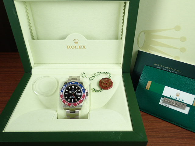 Rolex GMT Master II Red and Blue Bezel Random Ref.116719BLRO