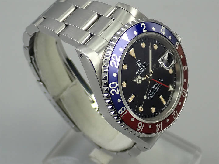 ロレックス GMTマスター Ref.16700 ステンレススチール ブラック文字盤 オイスターブレスレット