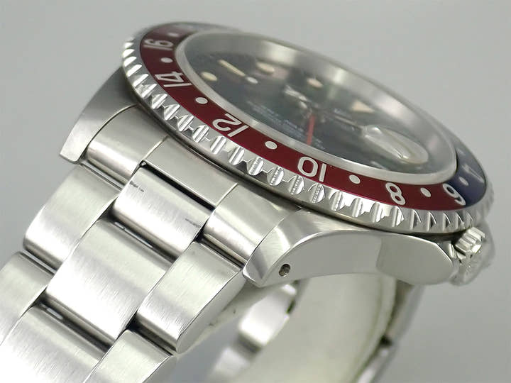 ロレックス GMTマスター Ref.16700 ステンレススチール ブラック文字盤 オイスターブレスレット