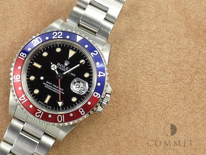 ロレックス GMTマスター Ref.16700 ステンレススチール ブラック文字盤 オイスターブレスレット