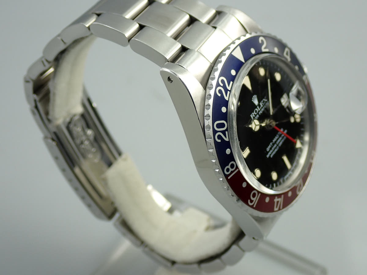 ロレックス GMTマスター Ref.16750 ブラック文字盤 中古 9SU1H614