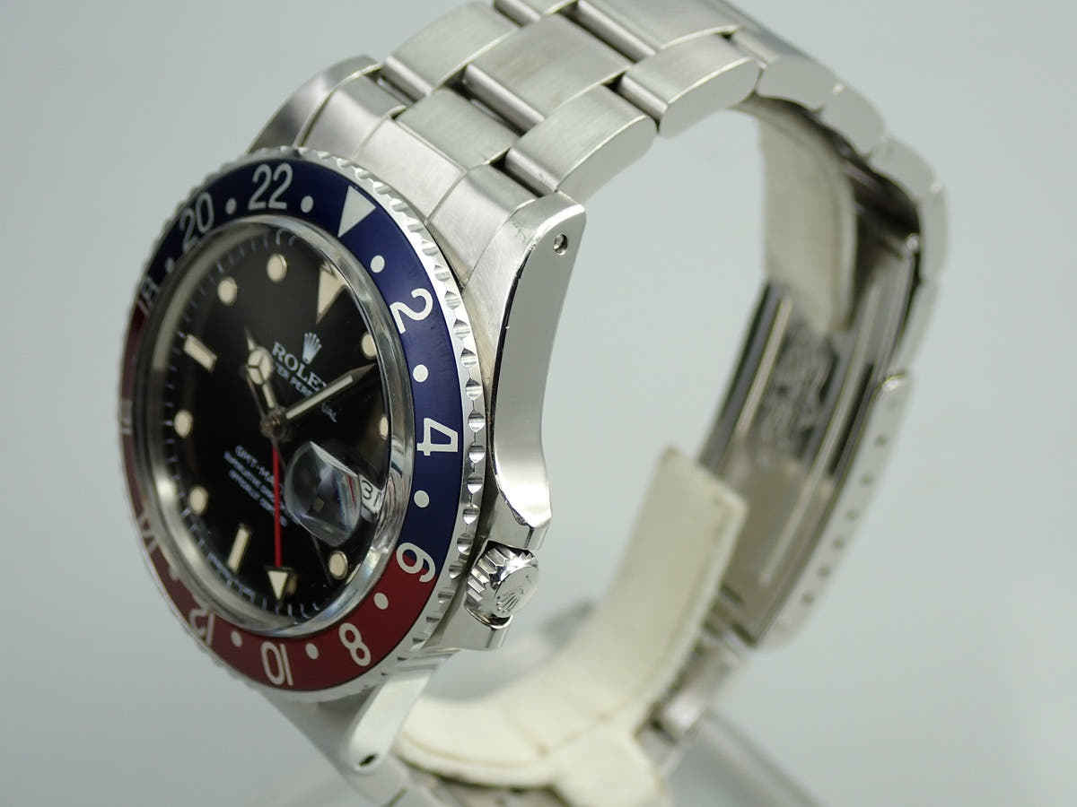 ロレックス GMTマスター Ref.16750 ブラック文字盤 中古 9SU1H614