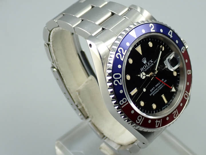 ロレックス GMTマスター Ref.16700 ステンレススチール ブラック文字盤 オイスターブレスレット