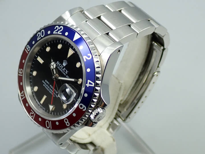 ロレックス GMTマスター Ref.16700 ステンレススチール ブラック文字盤 オイスターブレスレット