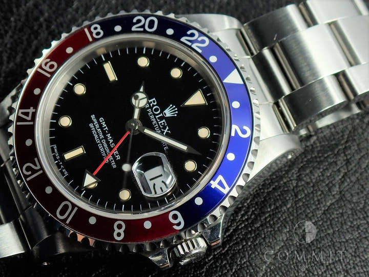 ロレックス GMTマスター Ref.16700 ステンレススチール ブラック文字盤 オイスターブレスレット